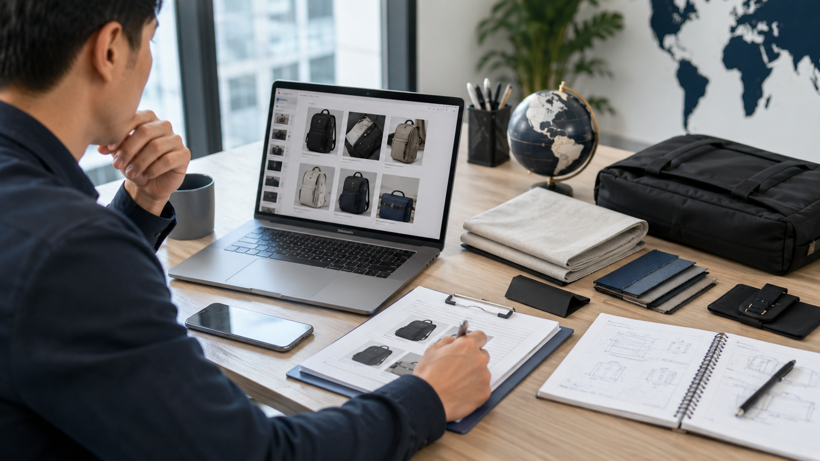 Clear sourcing inquiry preparation with product photos specifications and quantity notes